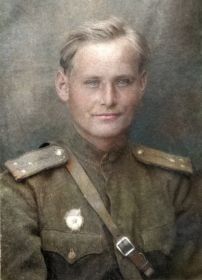 Чернавский Виктор Павлович в конце войны
