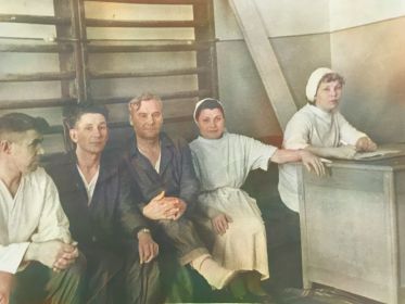 после войны в госпитале
