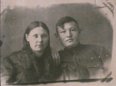 мой дядя с женой после войны