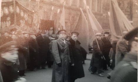 парад в г. Вене (Австрия) годовщина Дня Победы