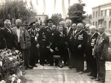 Встреча ветеранов в честь празднования 40 летия Победы