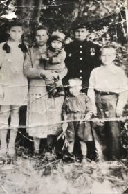 Семья Инчикова Николая Михайловича ,1948 год