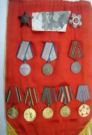 Медали и ордена Лобова Владимира Пантелеевича