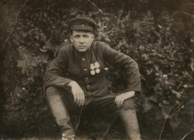 Федоров Павел Павлович в августе 1945 года.