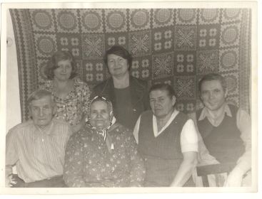 Семейное фото ветерана 1974 года