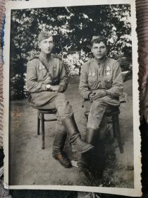 Фото дедушки на фронте в Польше