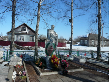 Братская могила в деревне Нагово, Старорусский район, Новгородская обл.