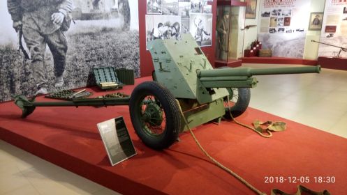 45 мм батальонная противотанковая пушка (СОРОКАПЯТКА) образца 1937 г.