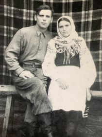 Иван Лукьянович с женой Фаиной Ивановной.