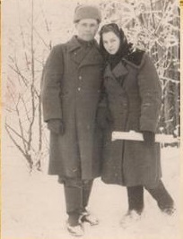 Павел Кирмас и его жена. Молодые годы.