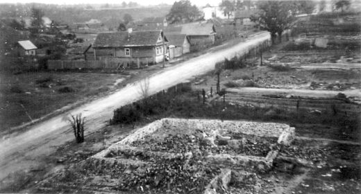 Медово, Холмский р-н Калининская (ныне Новгородская) обл., осень 1941 г. Фото из альбома немецкого офицера