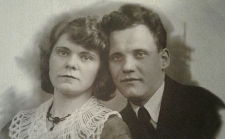 Мельников Павел Иванович с женой Марией