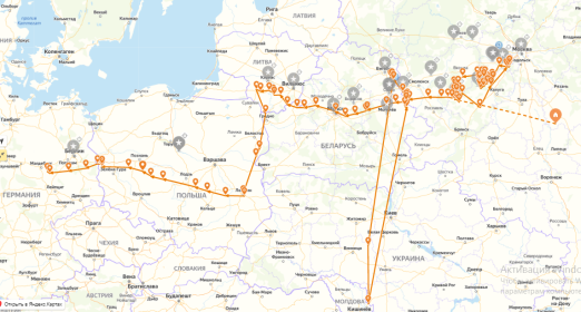 Боевой путь в составе 33 А