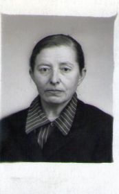 жена Колпакова Антонина Егоровна