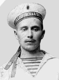 Романов Георгий Алексеевич - матрос учебного отряда в Севастополе, 1909 год
