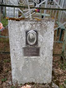 Могила Круглова М. Д. на старом кладбище г. Кохмы
