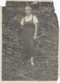 Полтавец Катерина (невеста Михаила) фото 09.09.1937 года