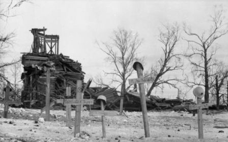 Холм. Зима 1942 г. Фото: Бундесархив.