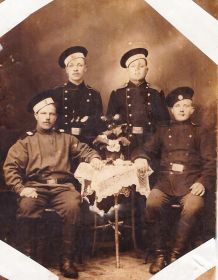 Групповое фото участника Первой мировой войны