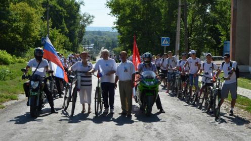 Велопробег 15 августа 2017 г. памяти Героя Панганис И.В.