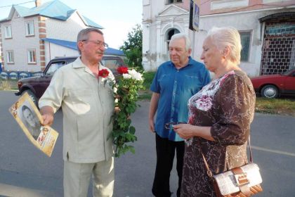28 июля 2020 года в Коротояк приезжал Михаил Назарович Суховеев с сыном Юрием, невесткой и внуками