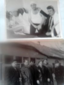 Вверху - после операции в Грозном1984. внизу с Друзьями-армянами
