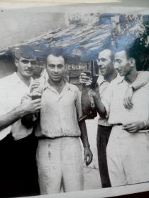 На свадьбе дяди друзья - Агаджанов, Аванесов и др1952