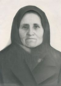 Полякова (Локонова) Мария Павловна. Жена Полякова Г. И.