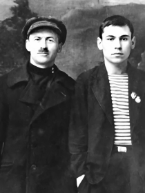 Юрцев Григорий с сыном Павлом. 25.11.1940г.