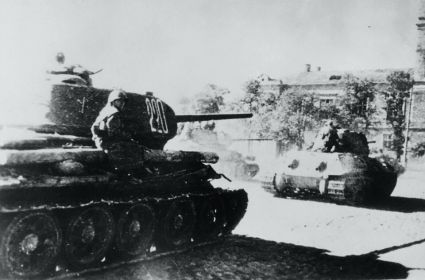 танковый десант бригады, Таллин 1944г.