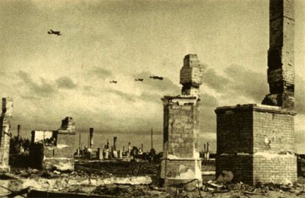 Город Витебск 11 июля 1941 года. Фото из Сети.