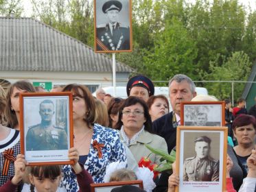 в строю Бессмертного полка