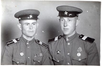 Болгария, 8 июля 1946 г., с другом Федоровым Павлом