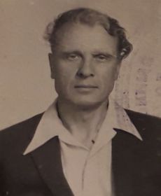 Михаил Владимирович Пальмин (фото с Военного билета)