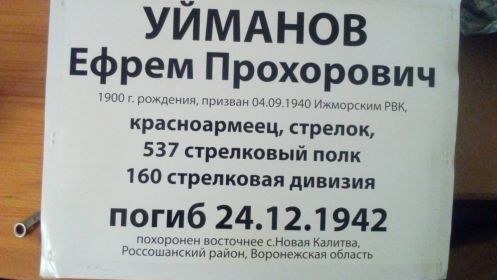 Фрагмент экспозиции в музее с. Новая Калитва