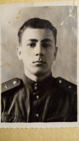 Головкин А.М. во время службы в армии