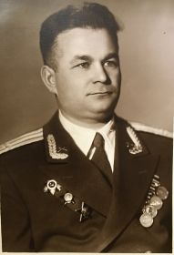 подполковник Шибашов И.Ф. 1955 г. Москва.