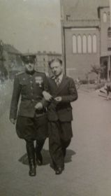 Никонов Алексей Федорович в г. Вальдек в Германии 1946 год