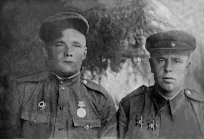 С однополчанином