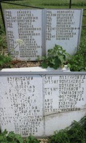 Братская могила в с. Михайловское Рузского р-на. 