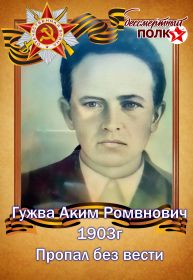 Гужва Аким Романович