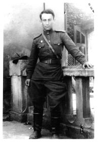 Гв. ст. лейтенант В.С. Богрый. Весна 1945 г.