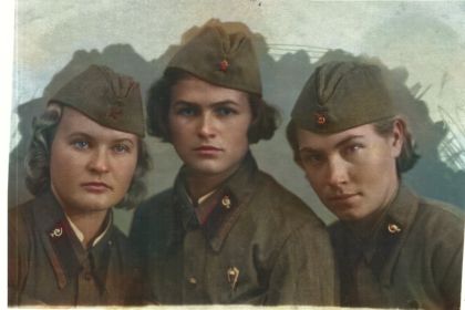 боевые подруги ОМСБОН 1941 год