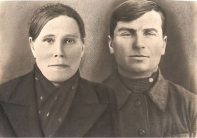 Федор Иванович с женой Екатериной Федоровной