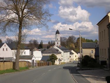 Бад-Брамбах (Брамбах) - поселок в Германии, земля Саксония, бальнеологический курорт с минеральной водой брамбахер