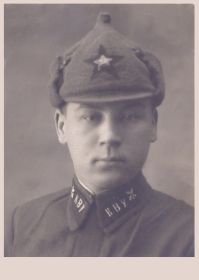 Курсант Калининского военного училища 1939 г.