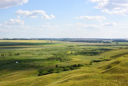 Пейзаж Атнинского района.