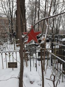 Могила на Введенском кладбище г. Москвы