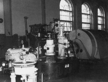 Турбина ГЭС-1 1933 год.