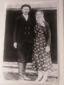 Григорий Алексеевич с женой Анной Павловной